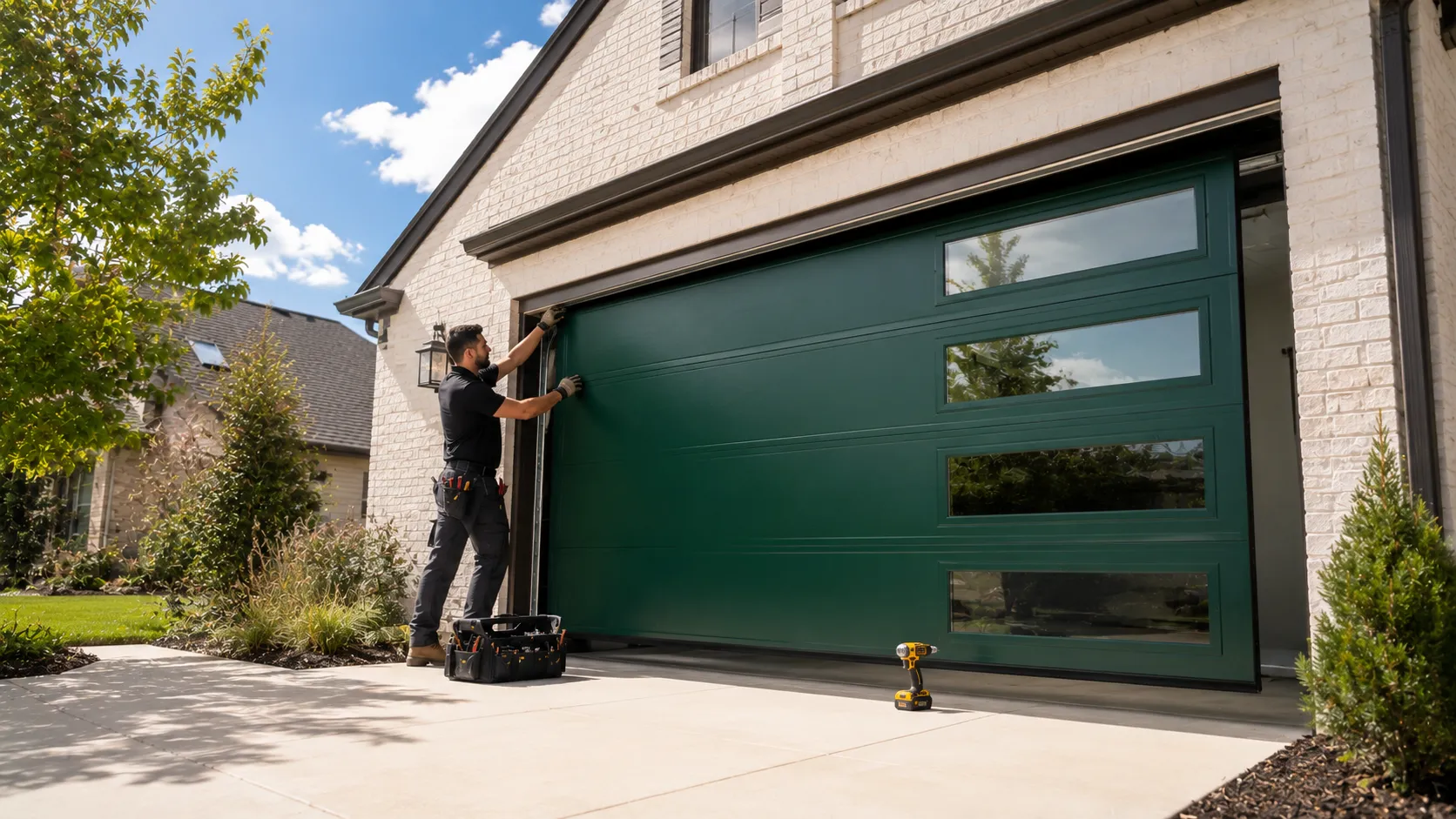 Tell us what’s wrong - Weatherford garage door service