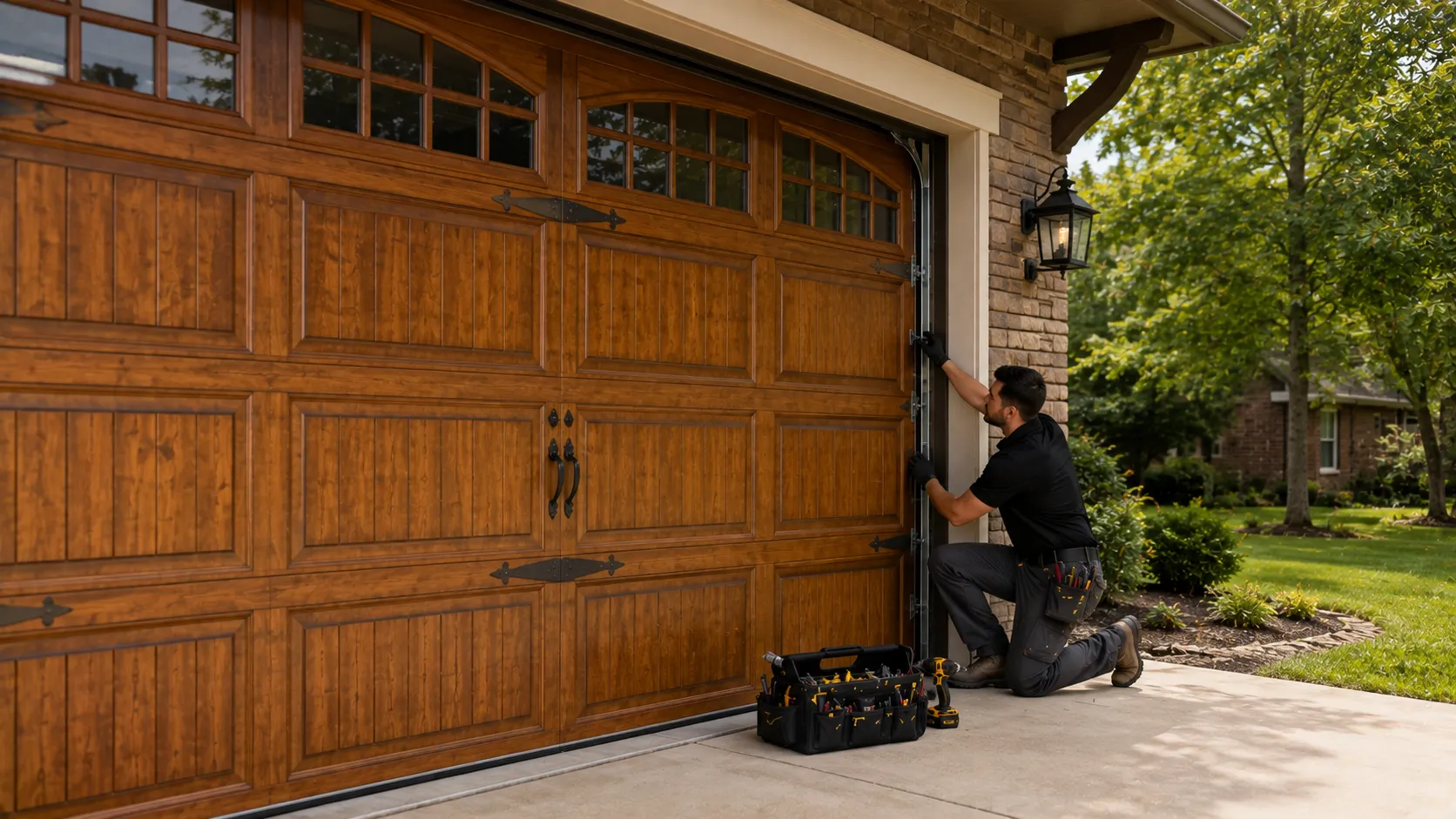 Tell us what’s wrong - Weatherford garage door service