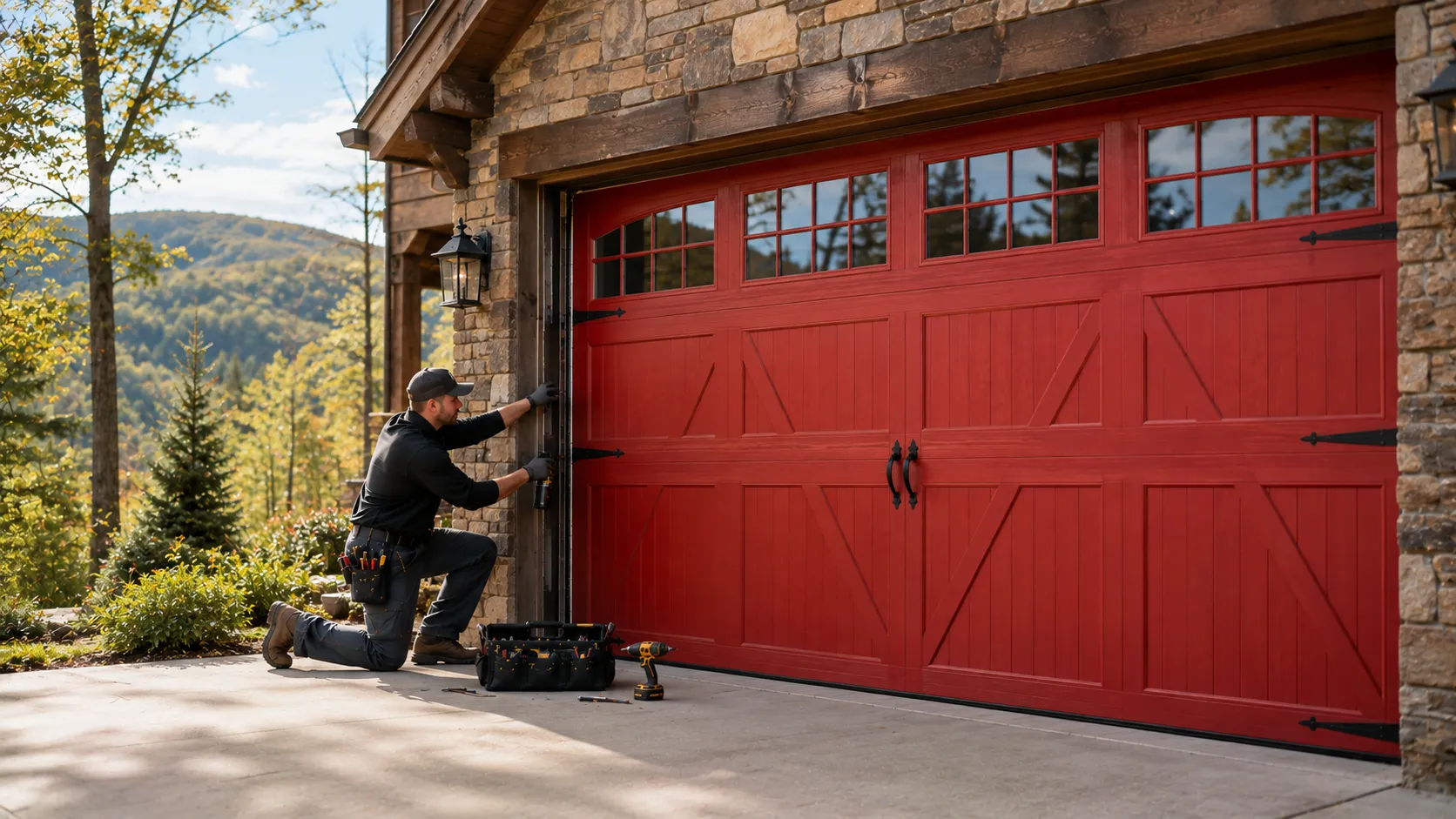 Cable Repair for Mineral Wells' Older Garage Doors