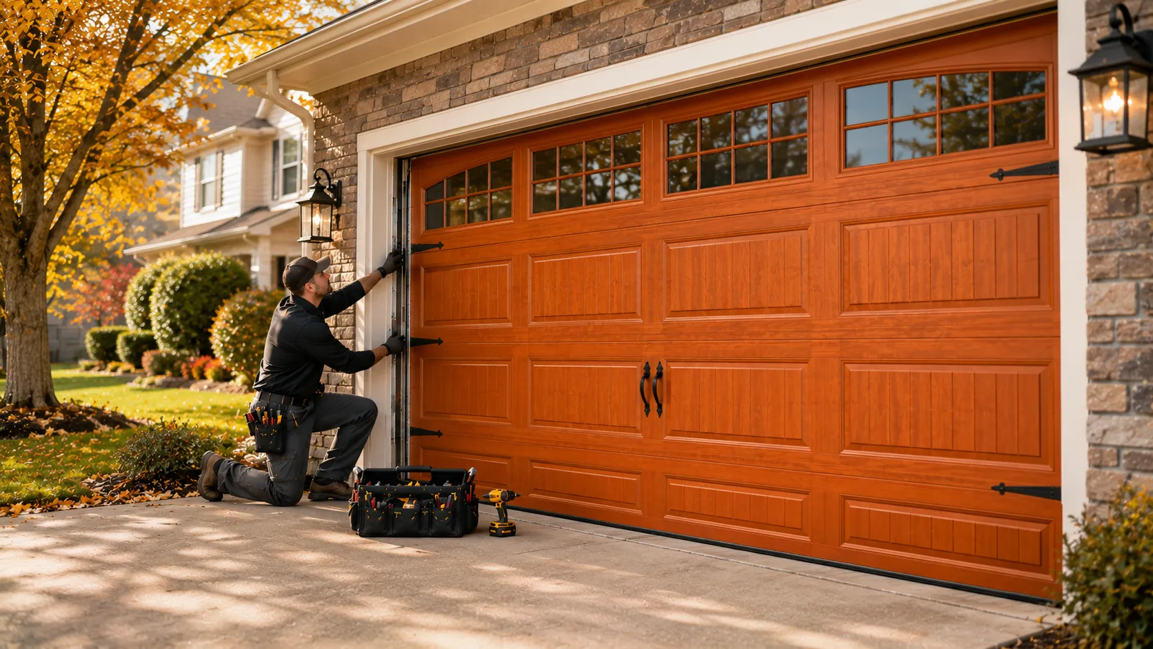 Tell us what’s wrong - Weatherford garage door service