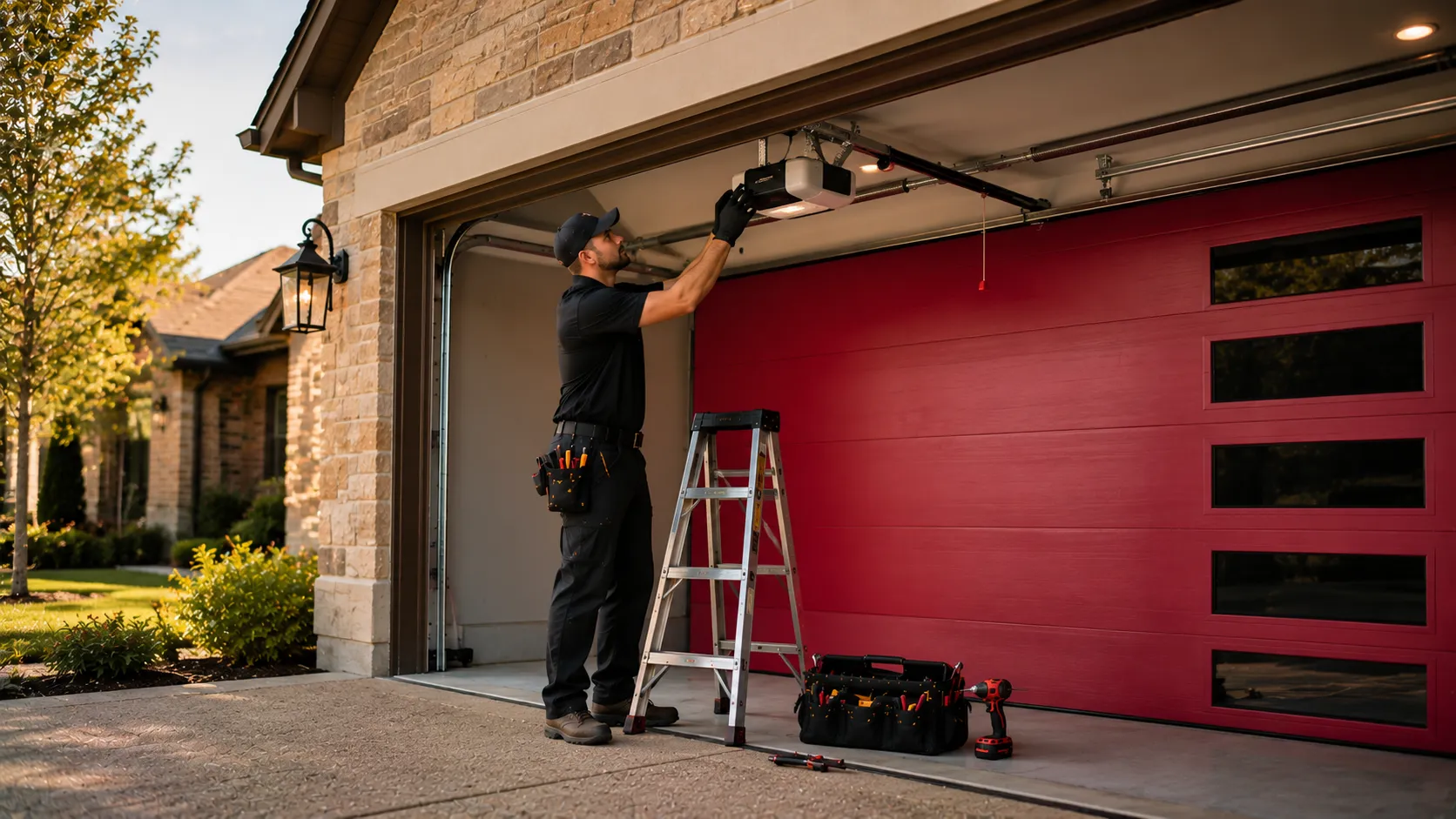 Tell us what’s wrong - Weatherford garage door service