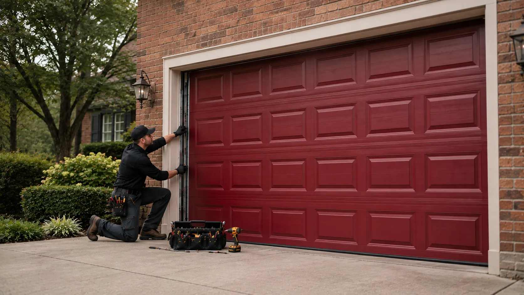 Tell us what’s wrong - Weatherford garage door service