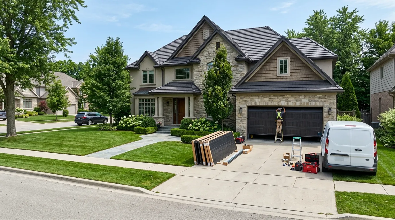 Garage Door Installation in Weatherford