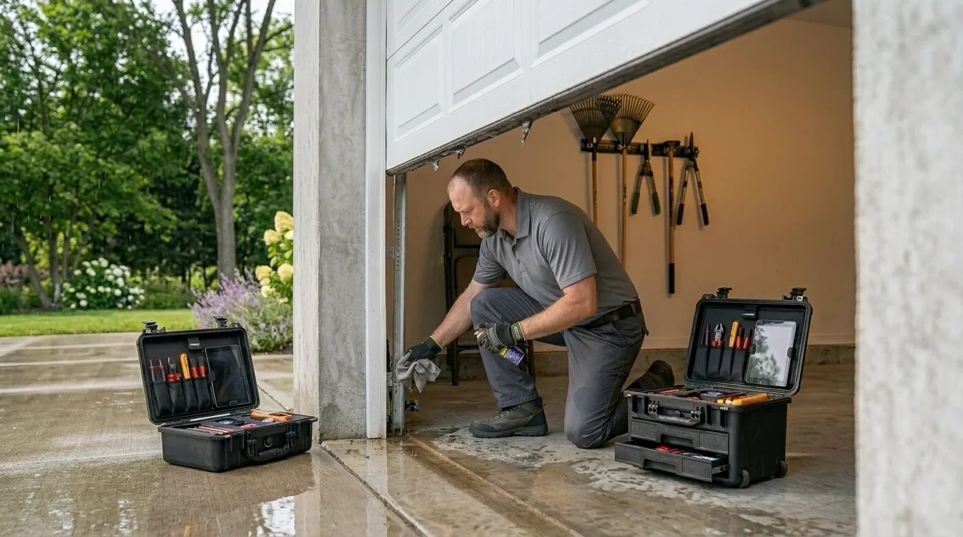 Clear, up-front plan - Weatherford garage door service