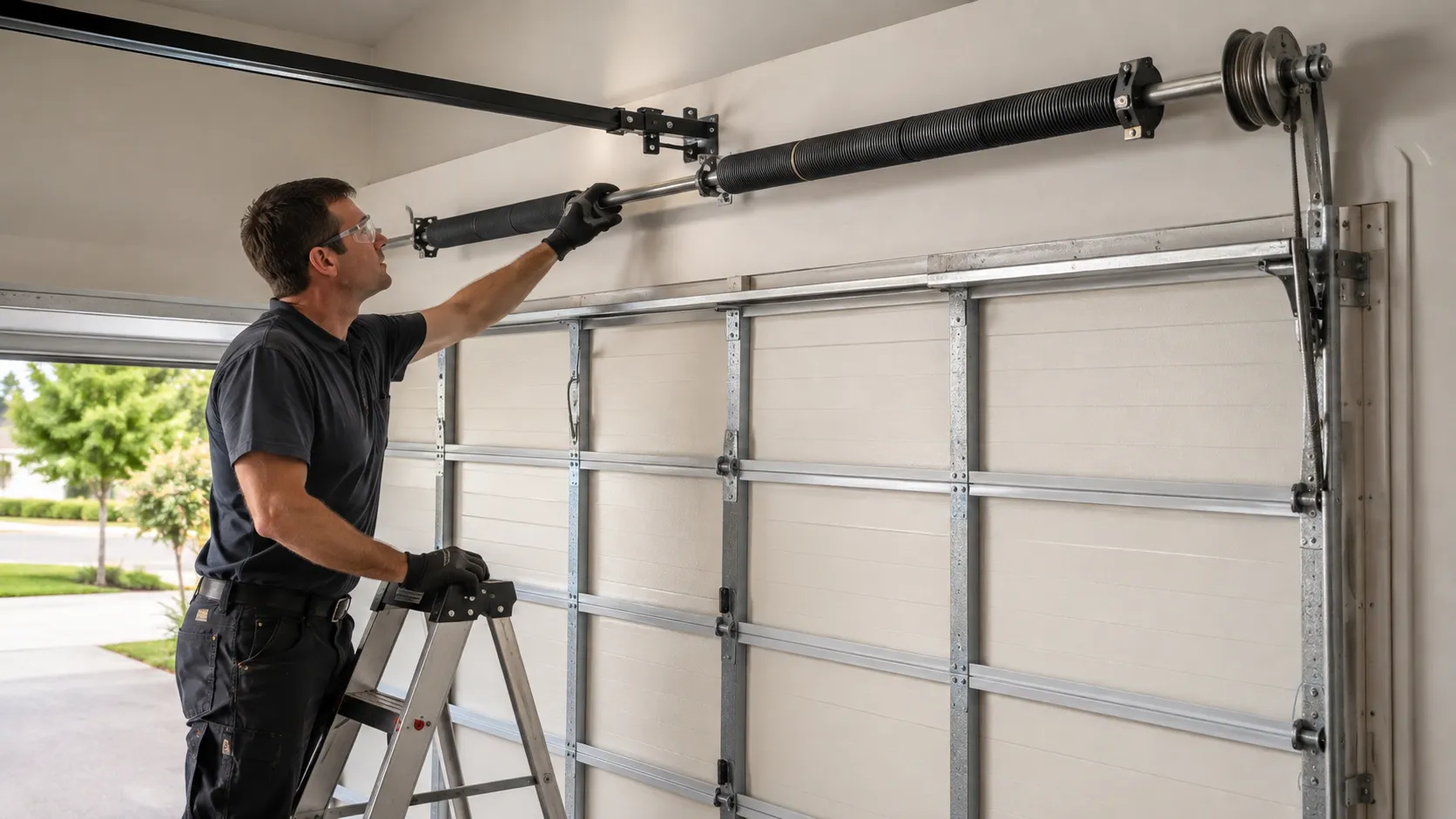 Clear, up-front plan - Weatherford garage door service