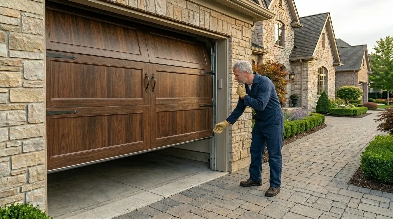 Clear, up-front plan - Weatherford garage door service