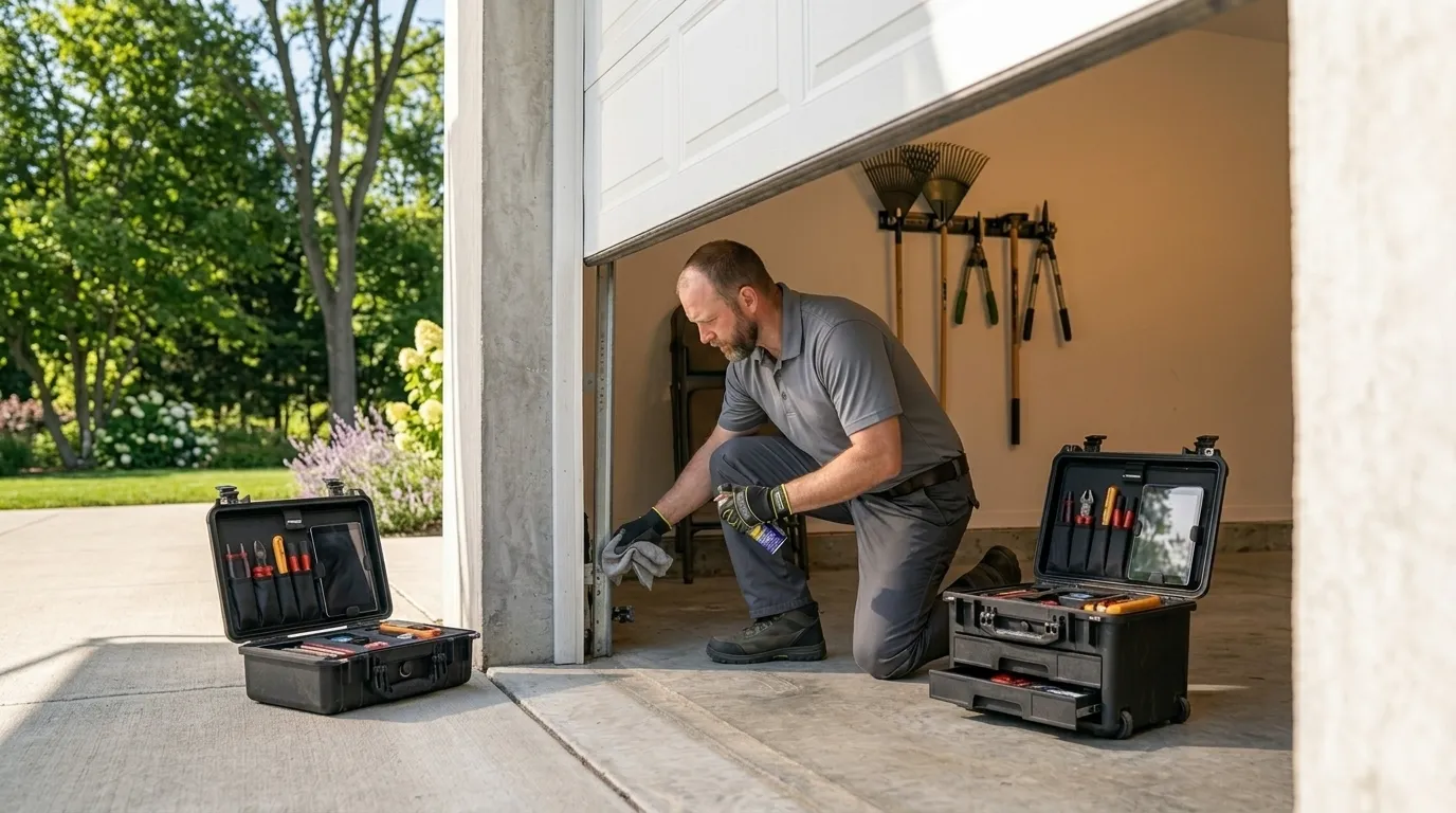 Clear, up-front plan - Weatherford garage door service