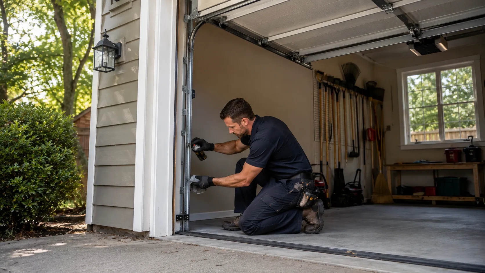 Clear, up-front plan - Weatherford garage door service