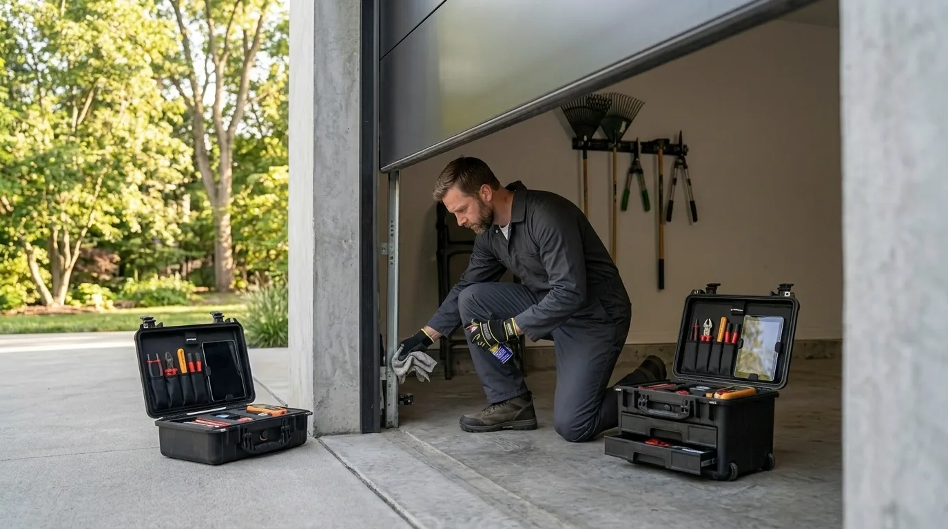 Clear, up-front plan - Weatherford garage door service