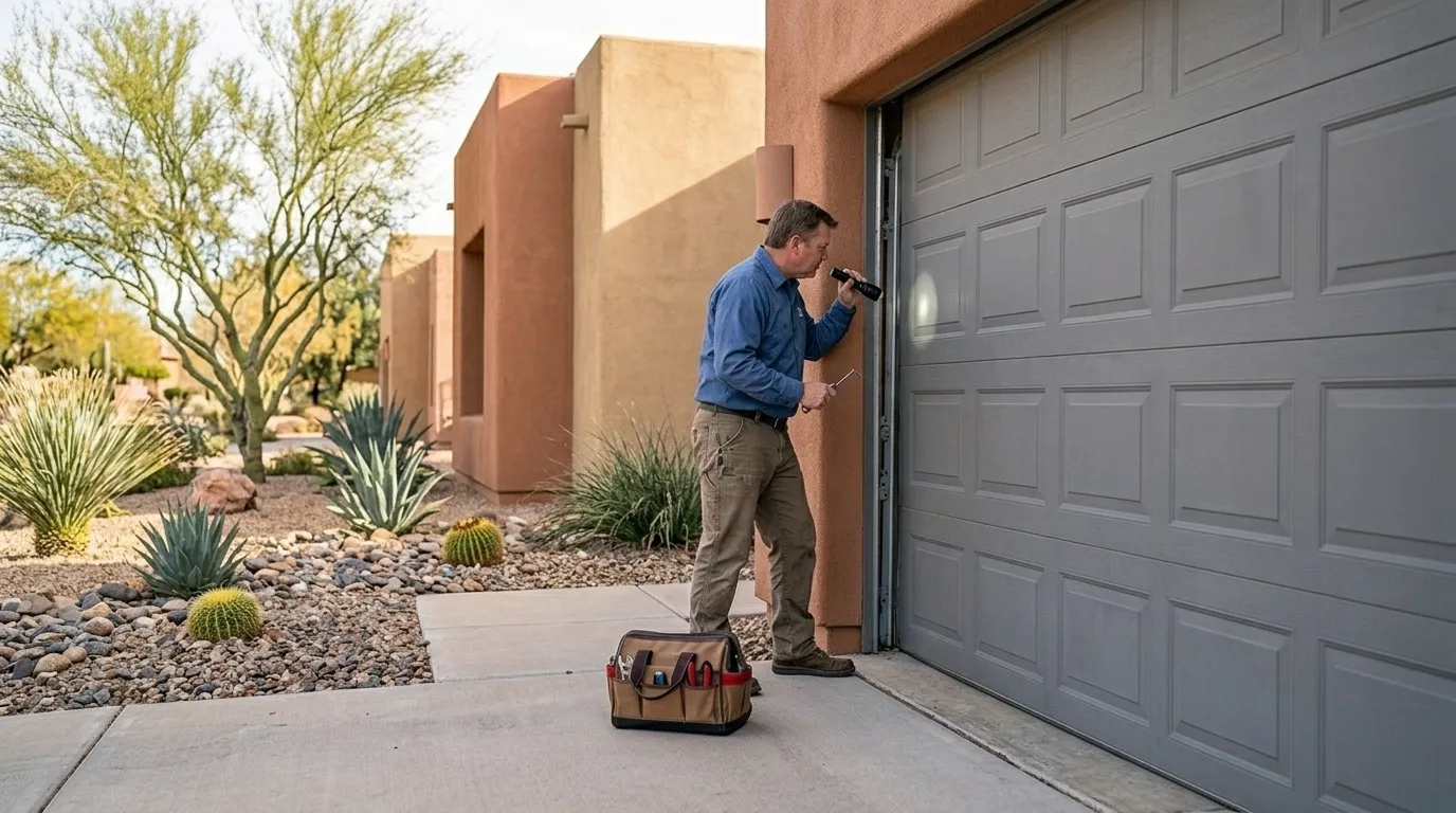 On-site diagnosis - Weatherford garage door service