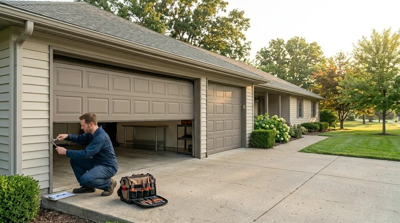 Garage Door Service in Weatherford