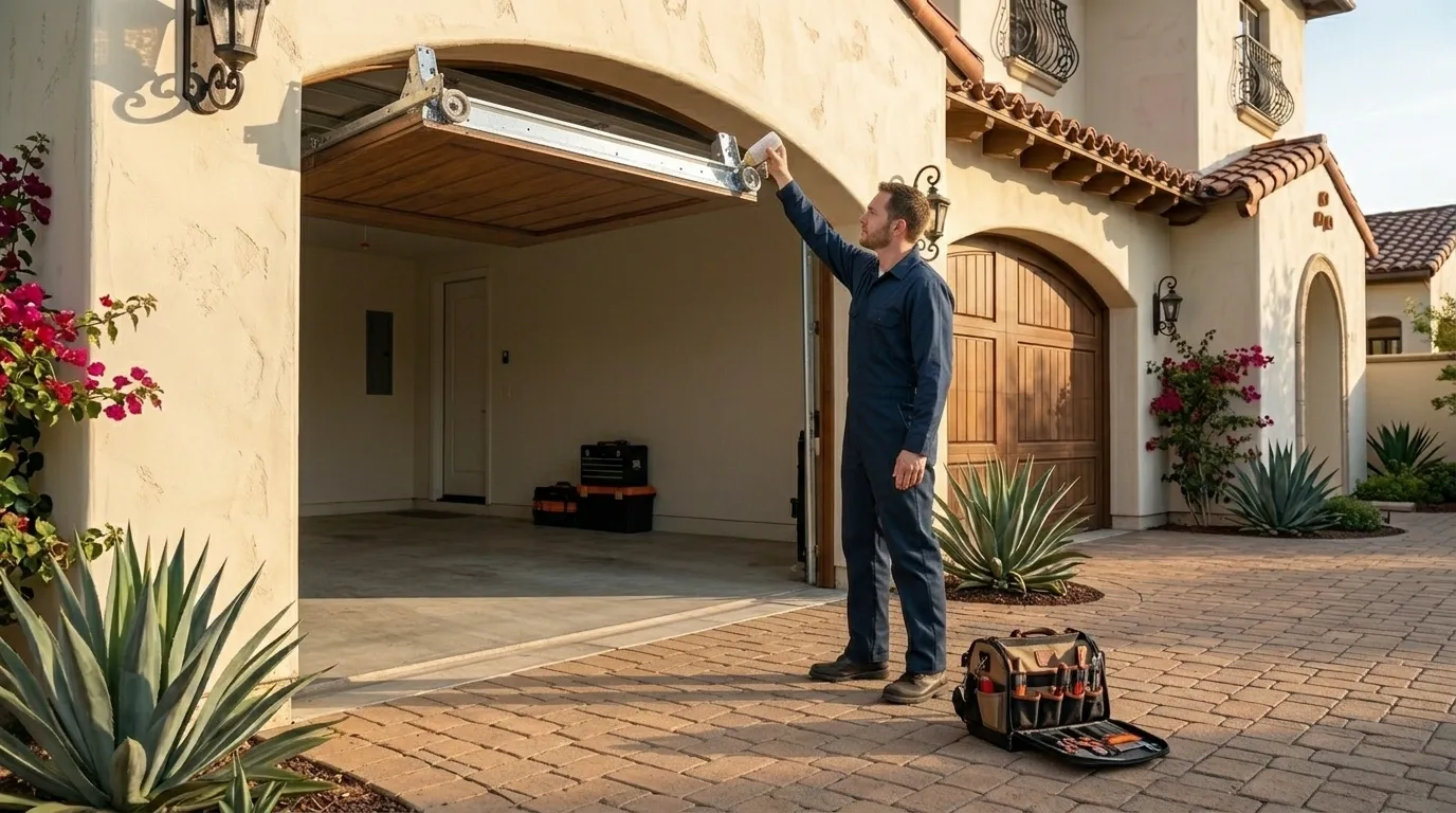On-site diagnosis - Weatherford garage door service