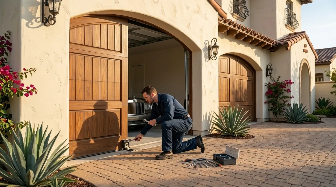 On-site diagnosis - Weatherford garage door service