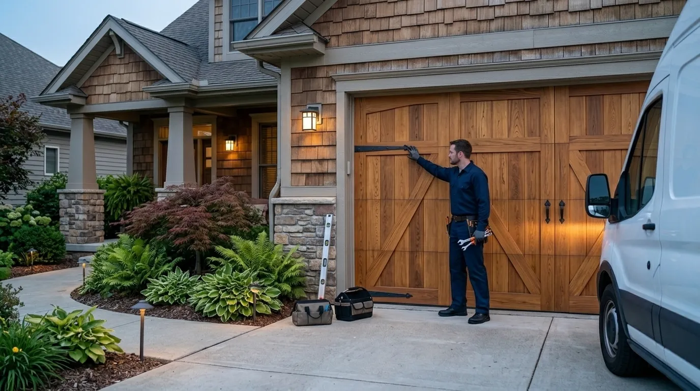 On-site diagnosis - Weatherford garage door service