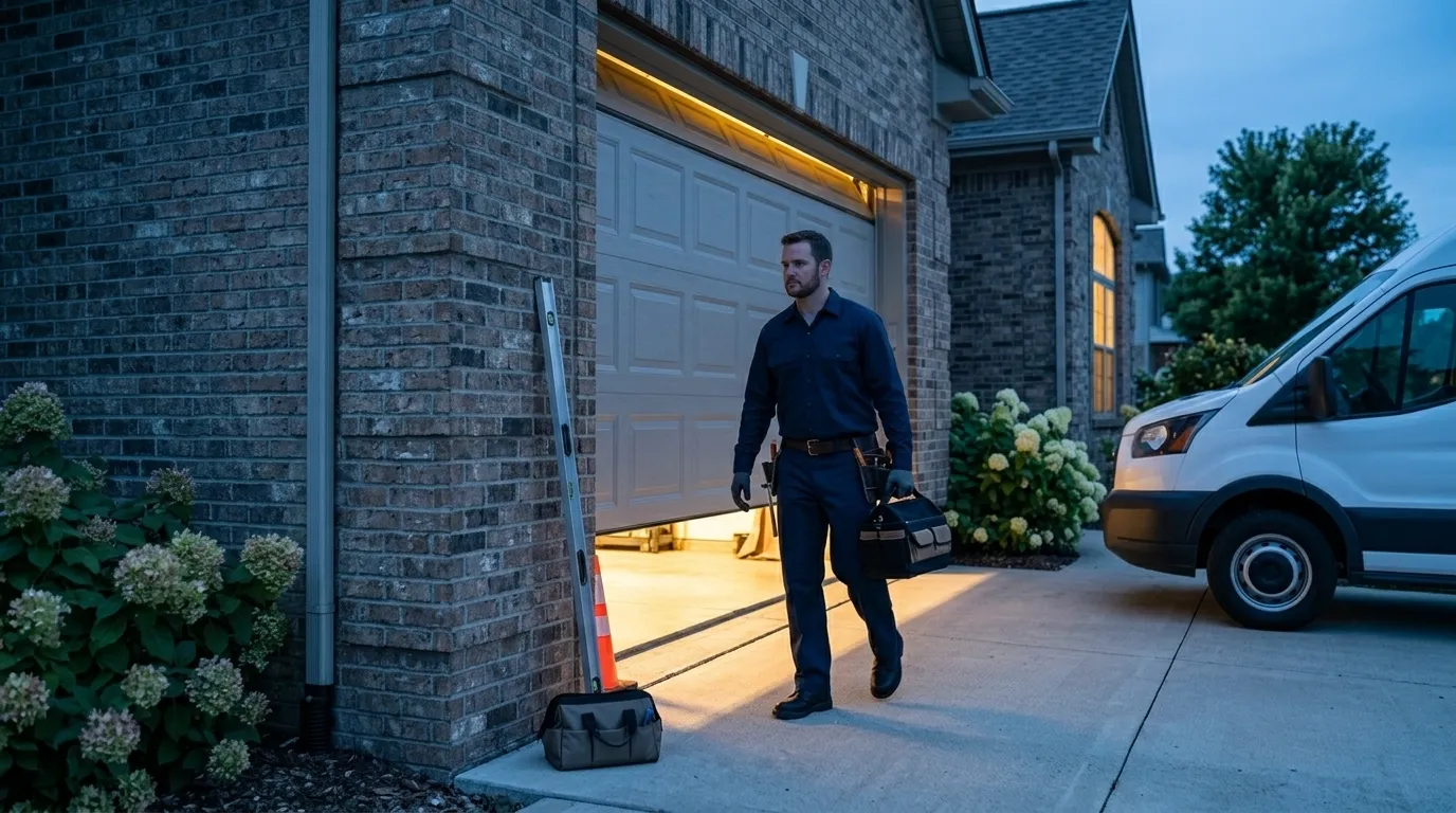 Garage Door Service in Weatherford