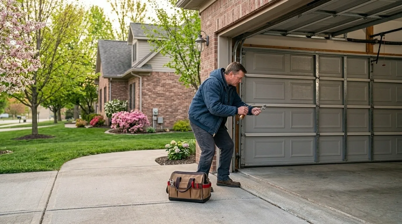 Garage Door Service in Weatherford