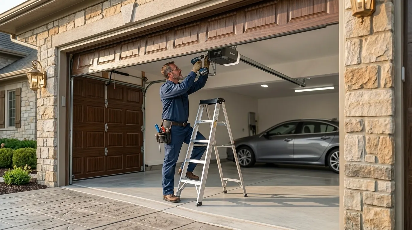 On-site diagnosis - Weatherford garage door service