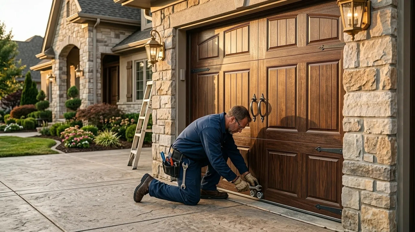 On-site diagnosis - Weatherford garage door service