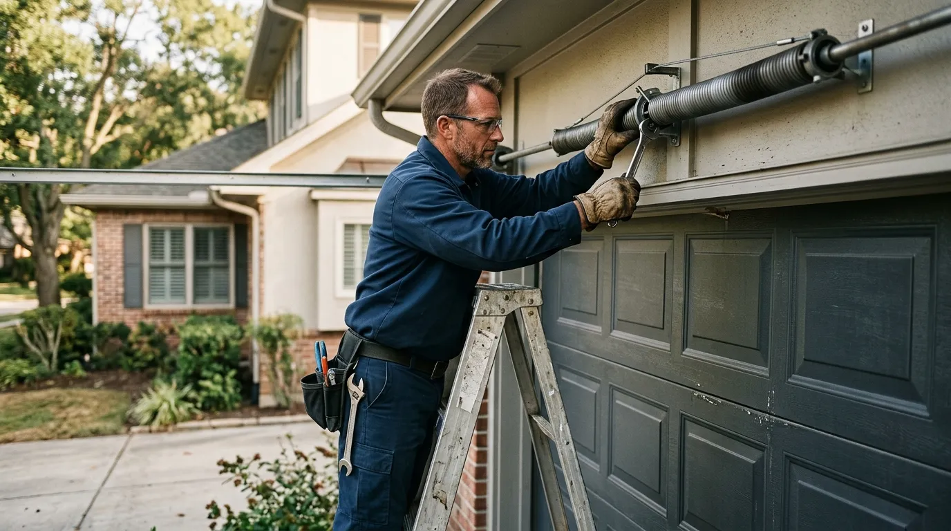 Garage Door Service in Weatherford