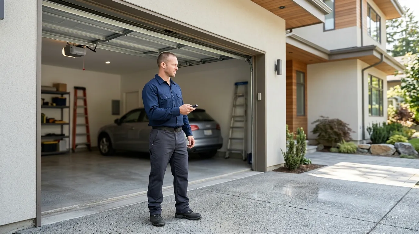 On-site diagnosis - Weatherford garage door service