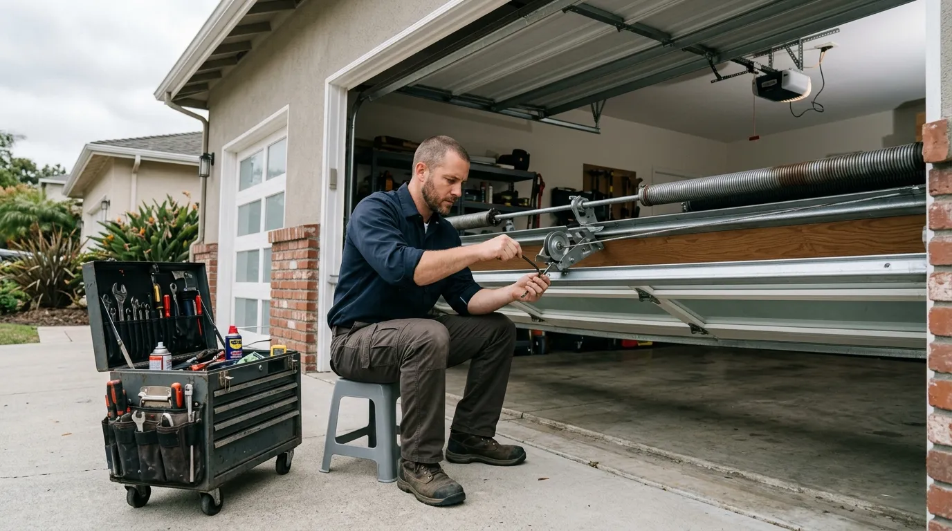 Garage Door Service in Weatherford