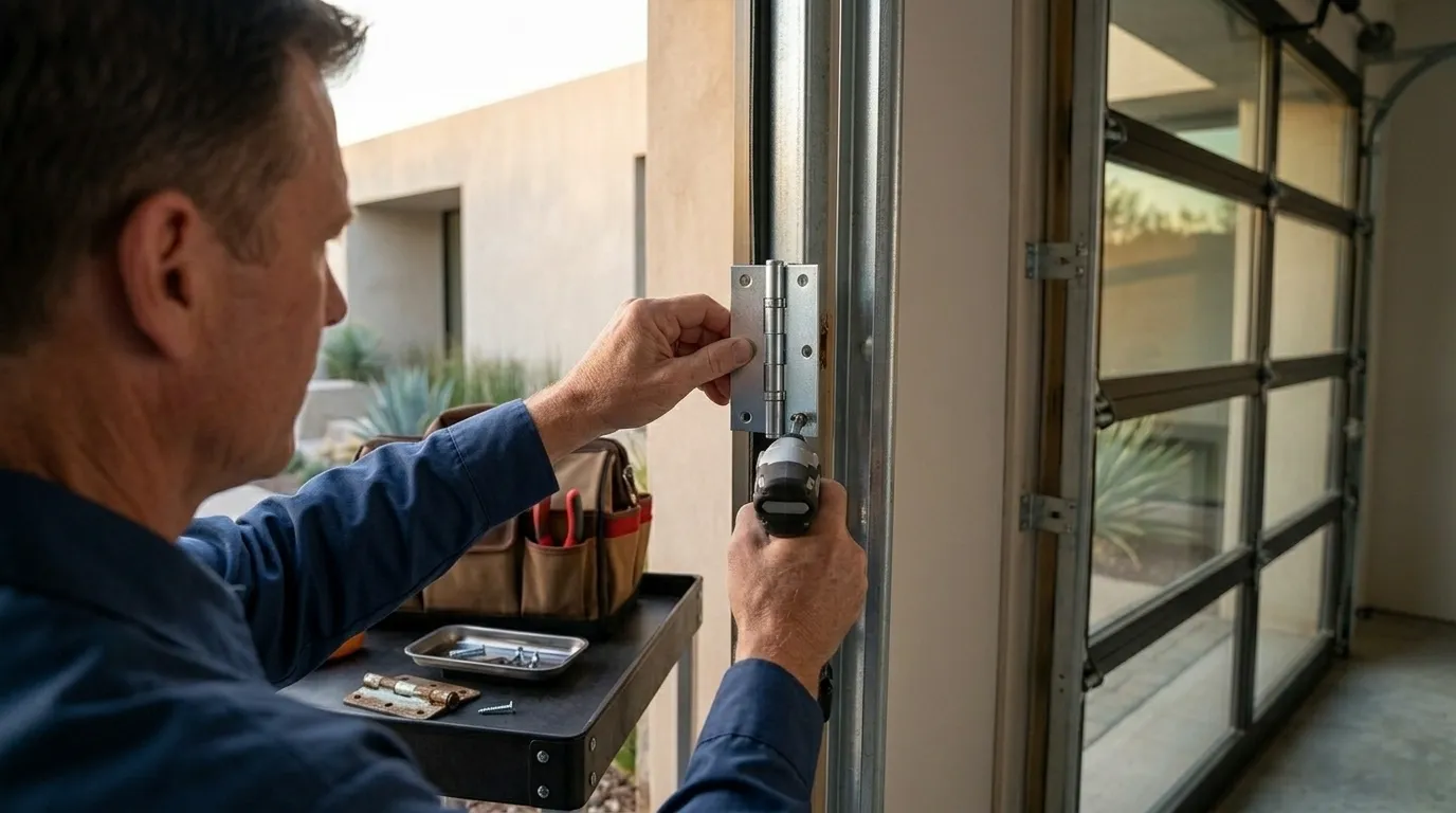 On-site diagnosis - Weatherford garage door service