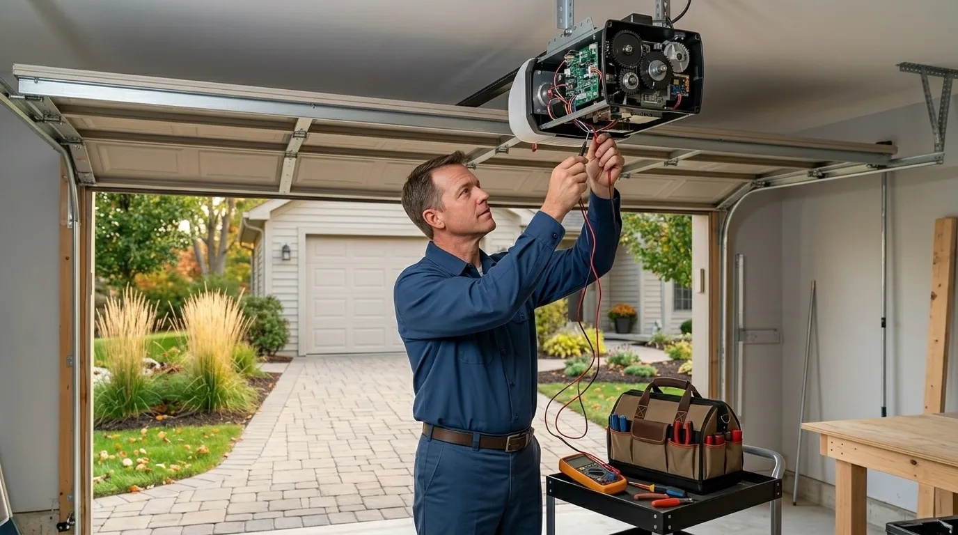On-site diagnosis - Weatherford garage door service
