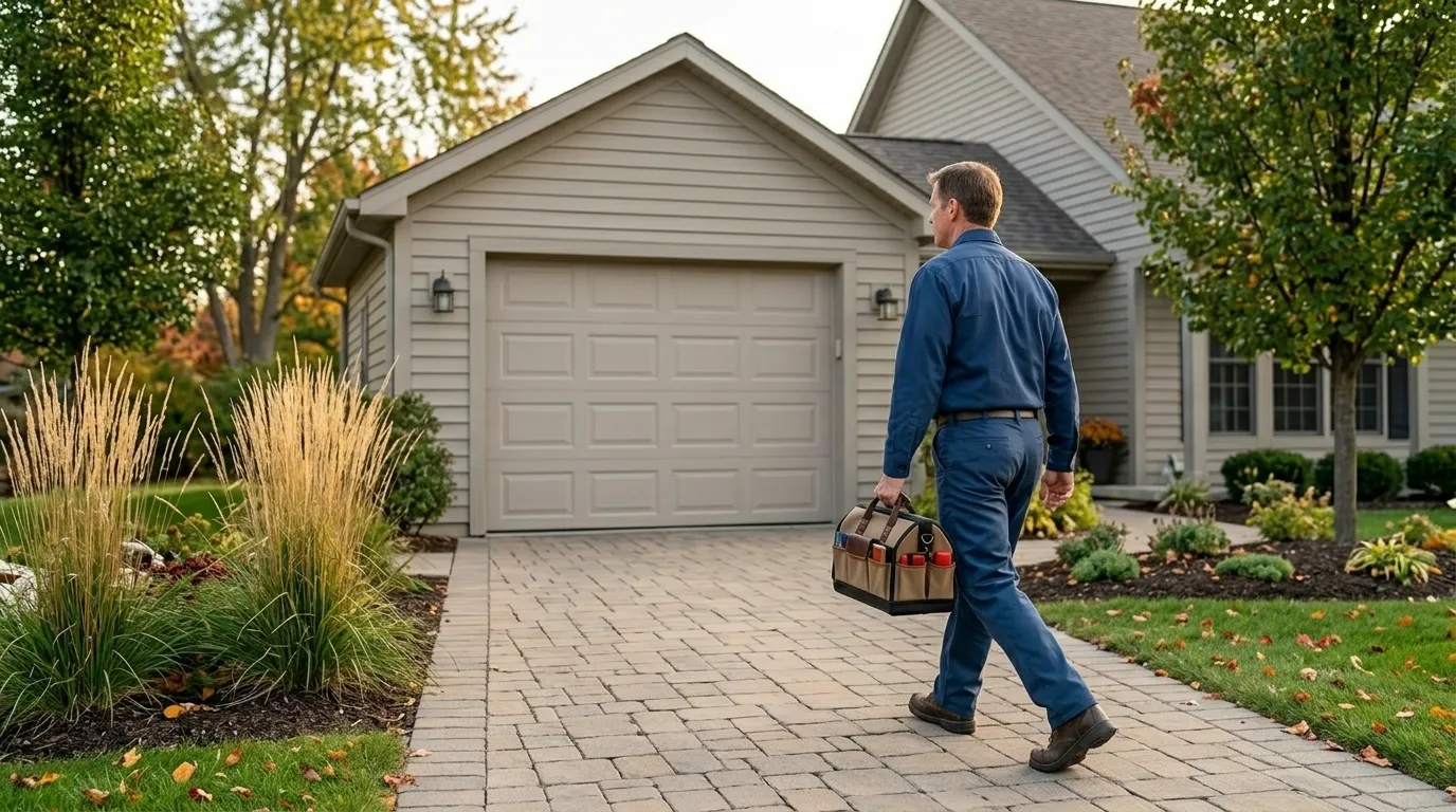 On-site diagnosis - Weatherford garage door service