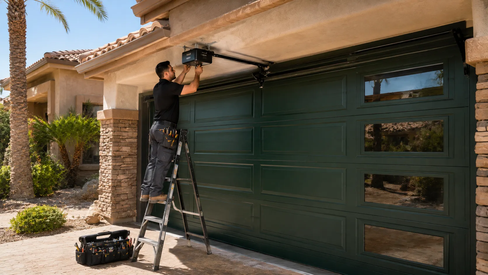 Tell us what’s wrong - Weatherford garage door service
