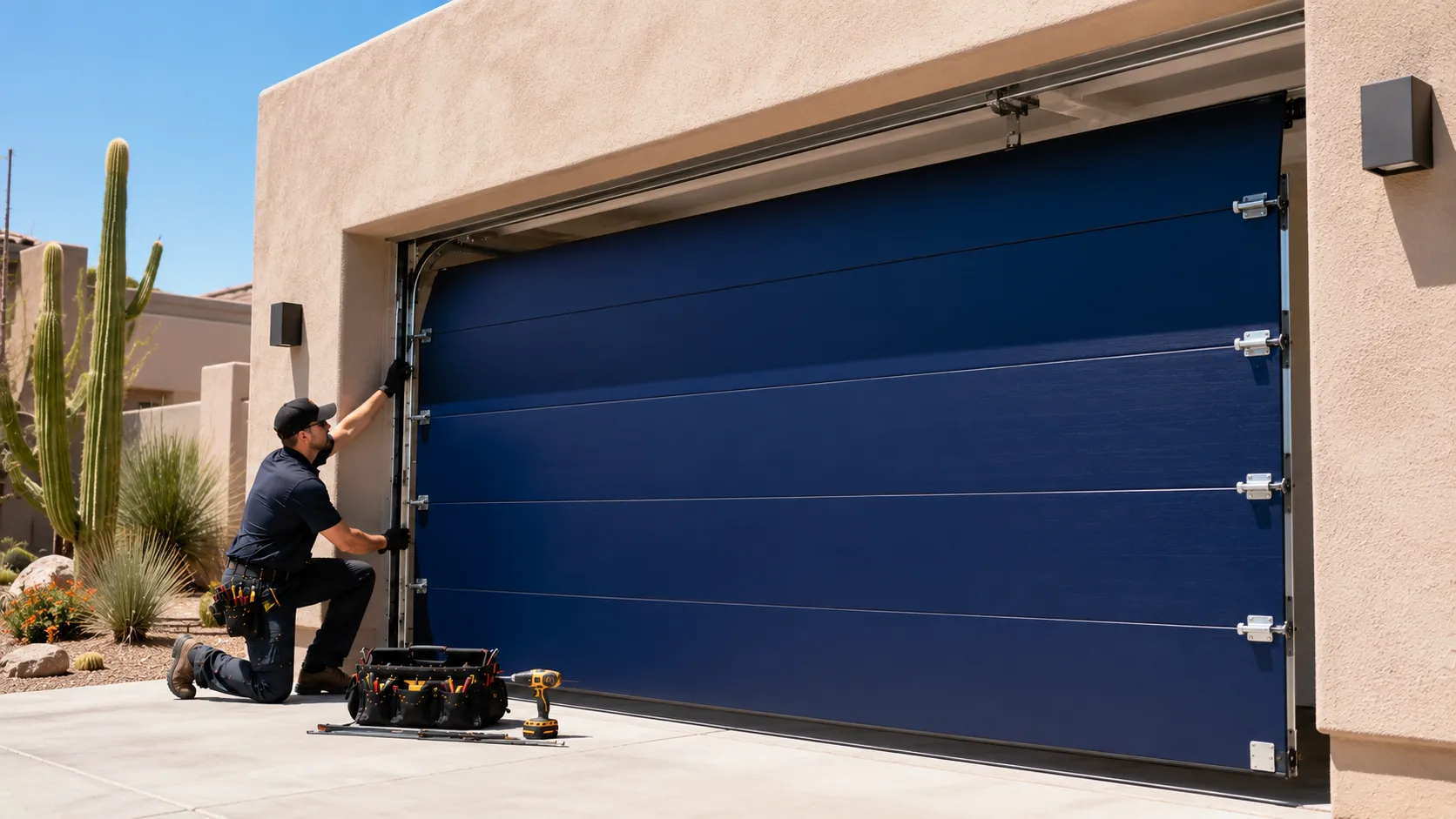 Tell us what’s wrong - Weatherford garage door service