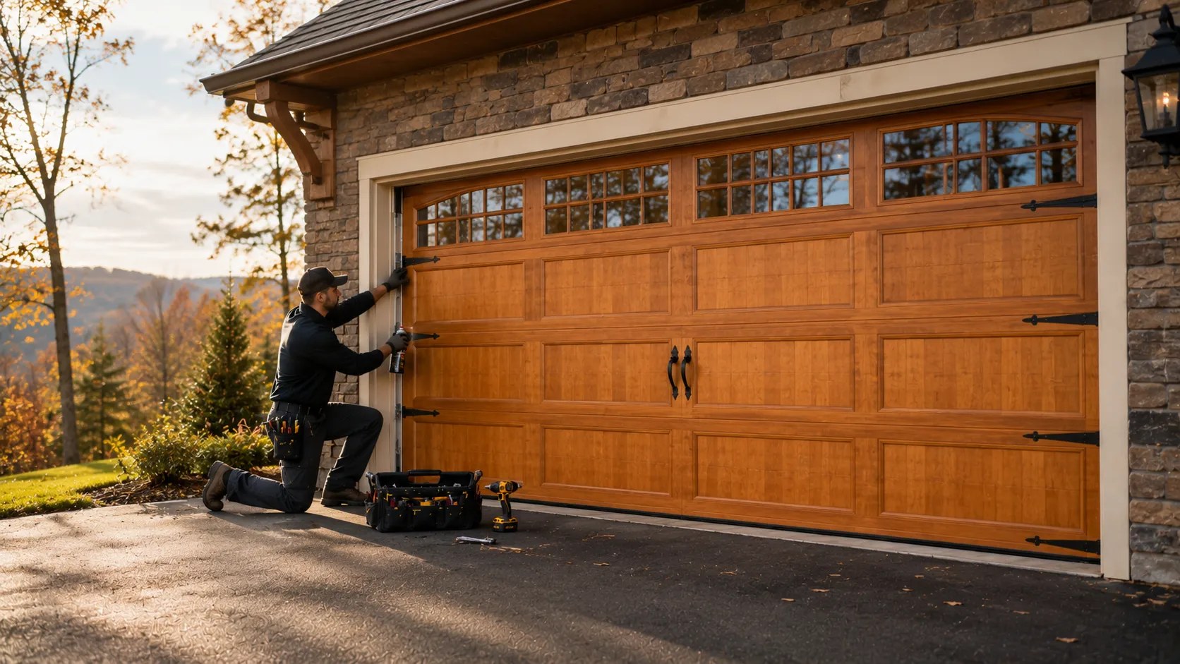 Garage Door Repair for Willow Park Homes