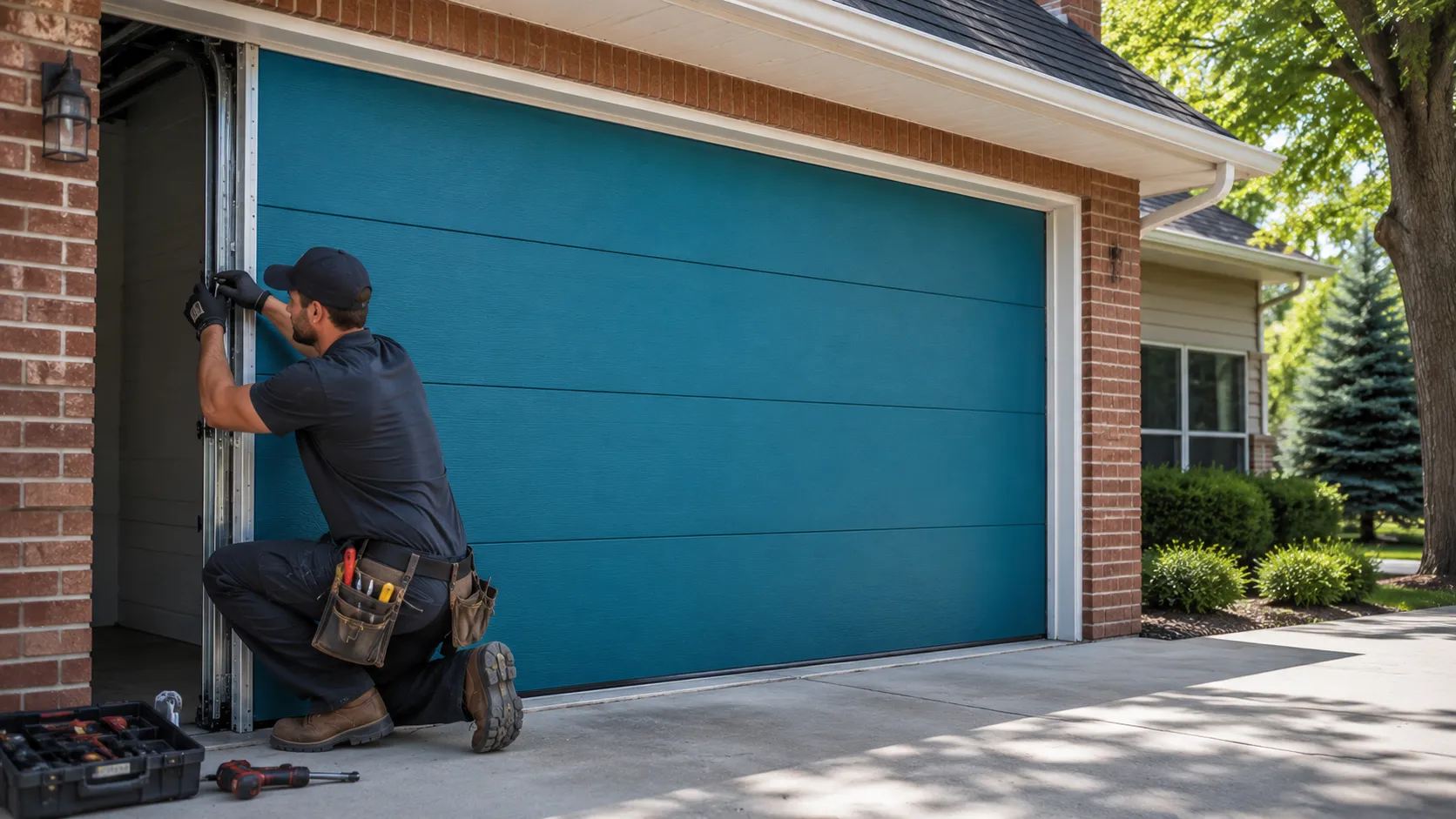 Tell us what’s wrong - Weatherford garage door service