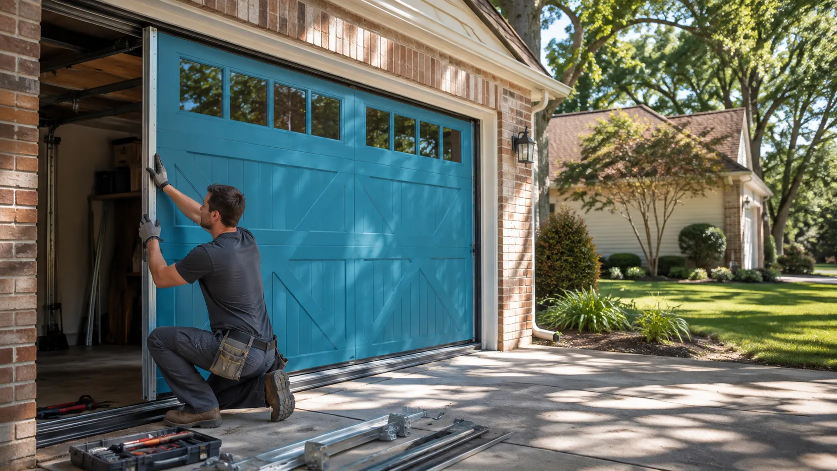 Garage Door Service for Hudson Oaks Homes